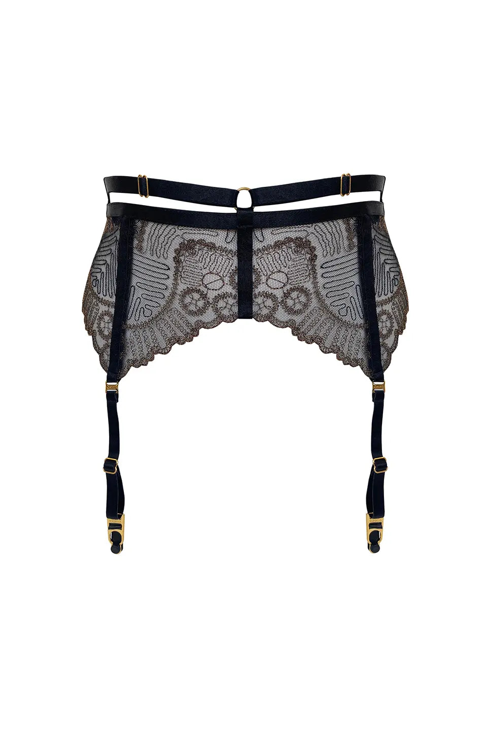 Shop online trendy Black Lingerie accessories from Bordelle Fashion designer. Product gallery 1