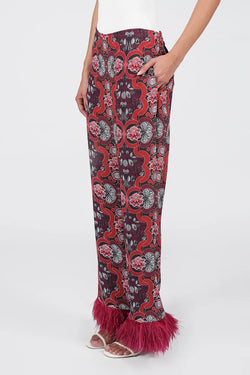 Borgo de Nor | Romana Red Trouser, alternative view