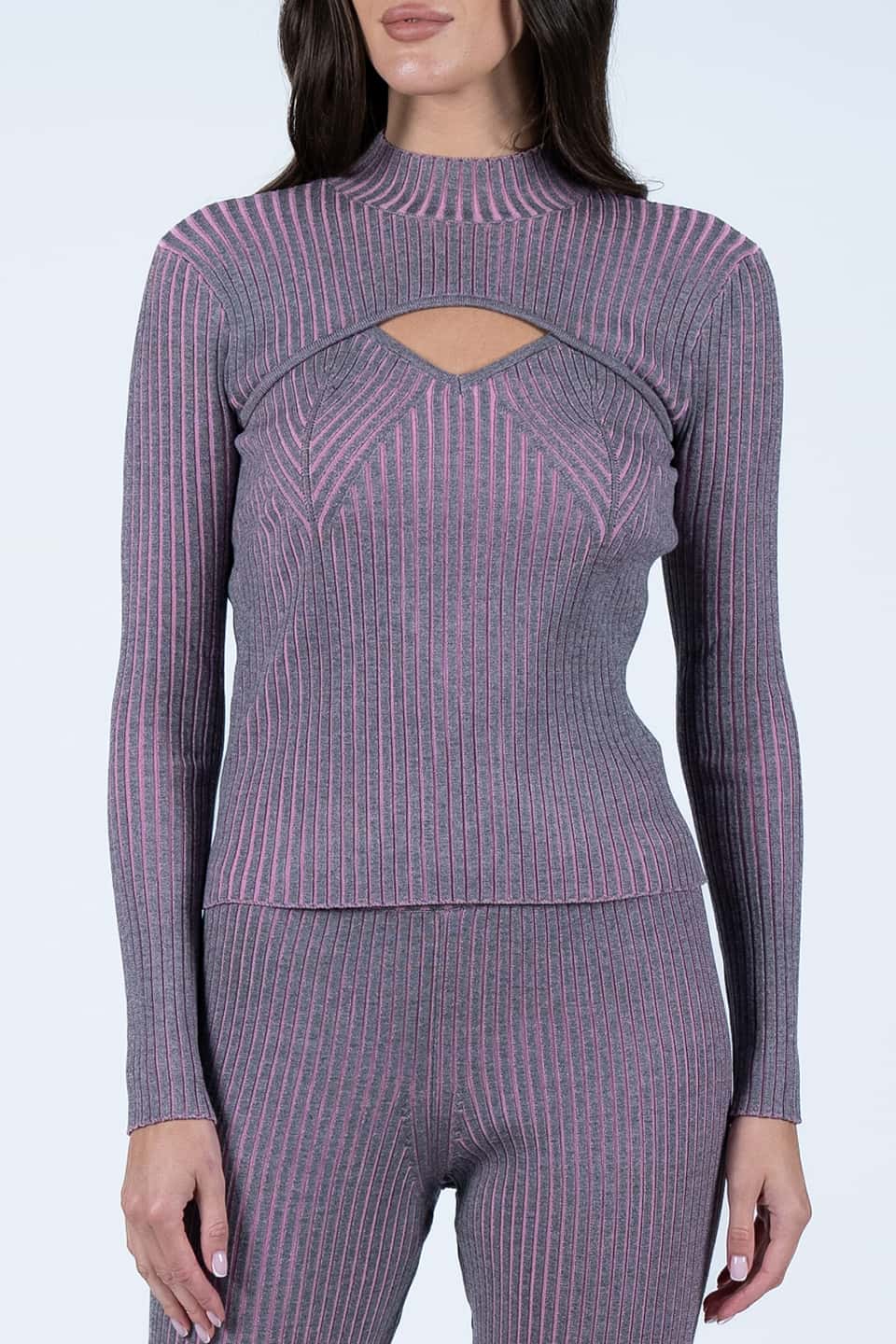 Shop online trendy Pink Women long sleeve from Vivetta Fashion designer. Product gallery 1