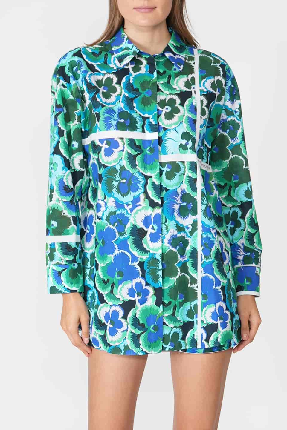 Shop online trendy Green Women long sleeve from Vivetta Fashion designer. Product gallery 1