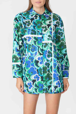 Vivetta | Linen Shirt Blue/Green