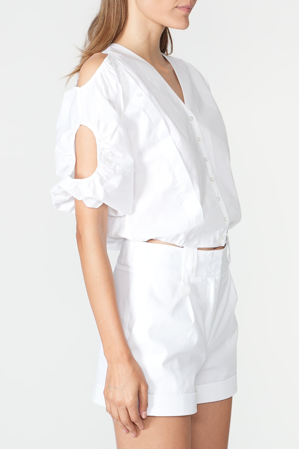 Designer White Women short sleeve, shop online with free delivery in Dubai. Product gallery 3