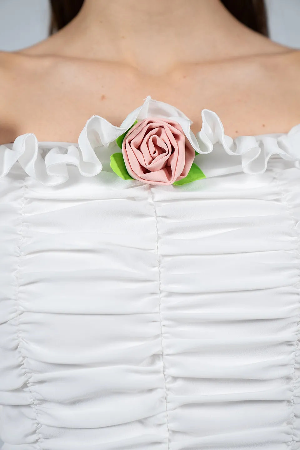 Designer White Mini dresses, shop online with free delivery in UAE. Product gallery 4