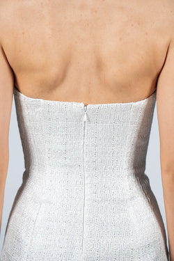 Federica Tosi | Metallic Tube Dress, alternative view