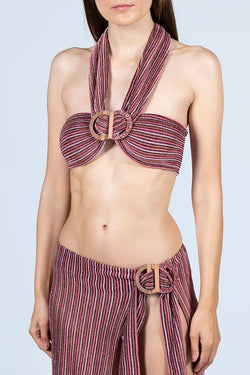 Kukhareva London | Liv Top Viva Magenta, alternative view