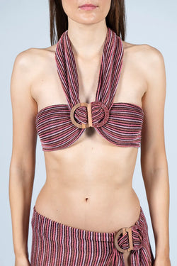 Kukhareva London | Liv Top Viva Magenta