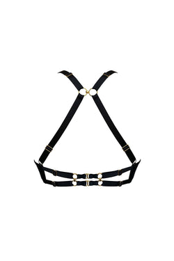 Bordelle | Kleio Balconette Wire Bra Black, alternative view