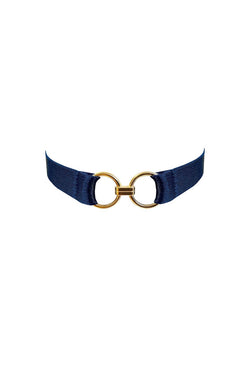 Bordelle | Kleio Strap Colar Navy Blue