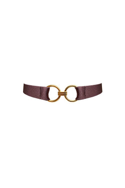 Bordelle | Kleio Strap Colar Plum