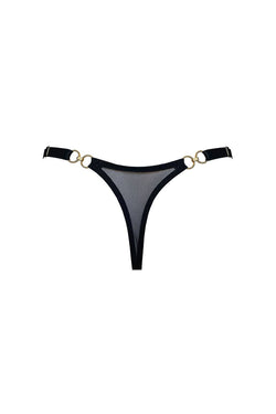 Bordelle | Kleio Thong Black, alternative view