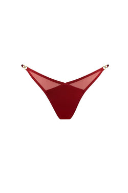 Bordelle | Kleio Thong Burnt Red