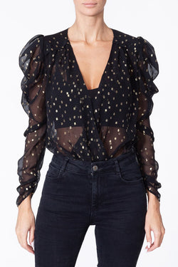 Anze | Nima Body Blouse Black