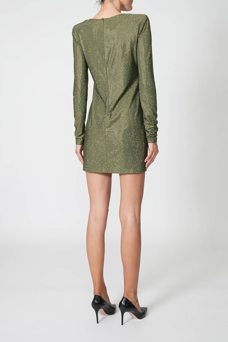 Designer Green Mini dresses, shop online with free delivery in UAE. Product gallery 6