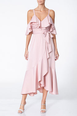 Anze | Thea Dress Blush