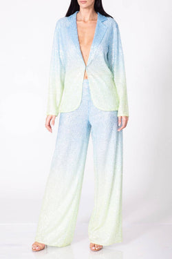 Aquarel Studio | Sun Blazer - Blue Green Color Gradient, alternative view