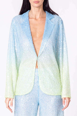 Aquarel Studio | Sun Blazer - Blue Green Color Gradient