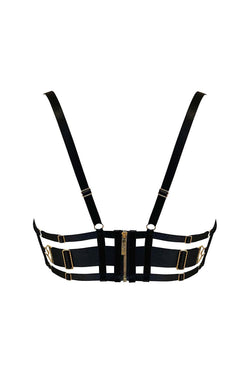 Bordelle | Kora Balconette Wire Bra Black, alternative view