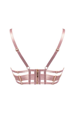 Bordelle | Kora Balconette Wire Bra Rose, alternative view