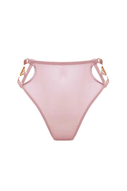 Bordelle | Kora High Waist Thong Rose