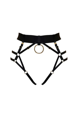 Bordelle | Kora Multi-Style Harness Brief Black, alternative view