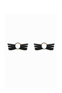 Bordelle | Multi Strap Garters Black