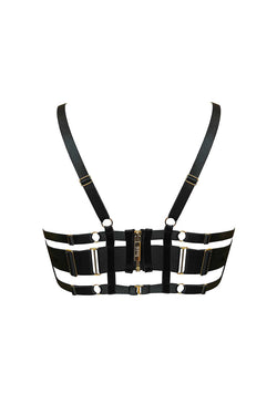 Bordelle | Vita Wrap Wire Bra Black, alternative view