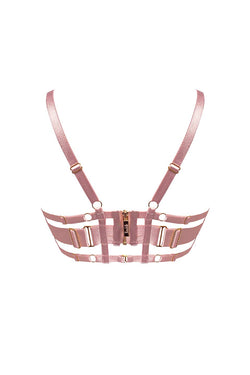 Bordelle | Vita Wrap Wire Bra Rose, alternative view