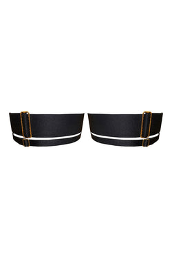 Bordelle | Onda Garters Black, alternative view