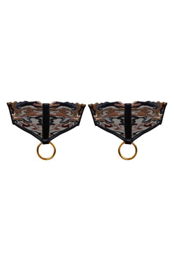 Bordelle | Onda Garters Black