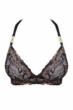Bordelle | Onda Plunge Wire Bra Black