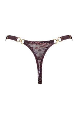 Bordelle | Onda Thong Plum, alternative view