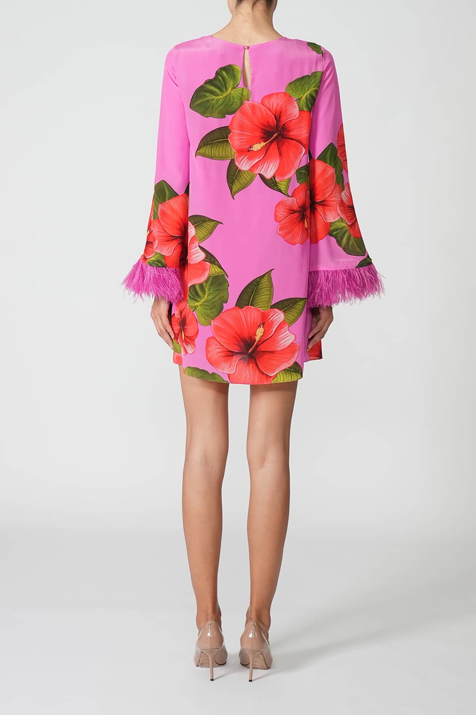 Borgo de nor cocoa dress back side