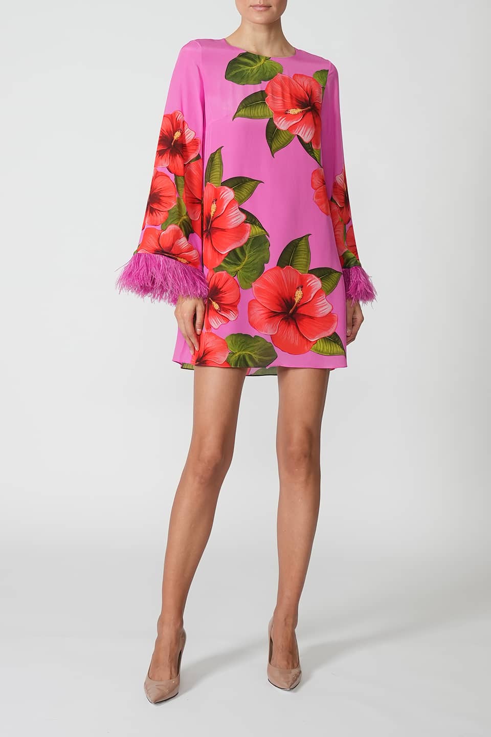 Borgo de nor cocoa dress Main. Product gallery 1