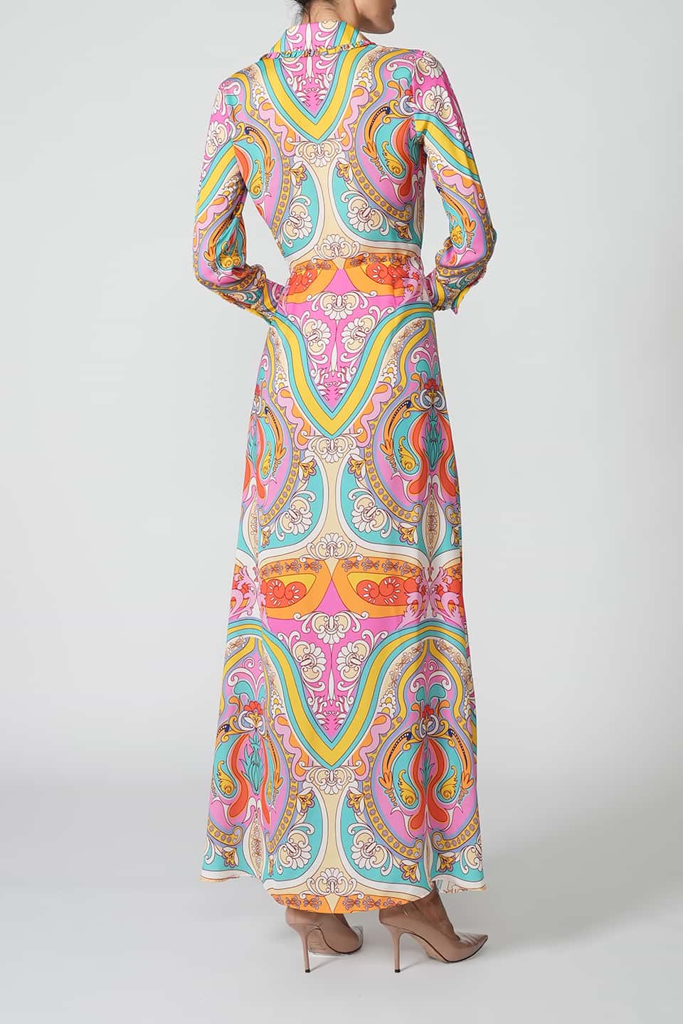 Designer Multicolor Maxi dresses, shop online with free delivery in UAE. Product gallery 5