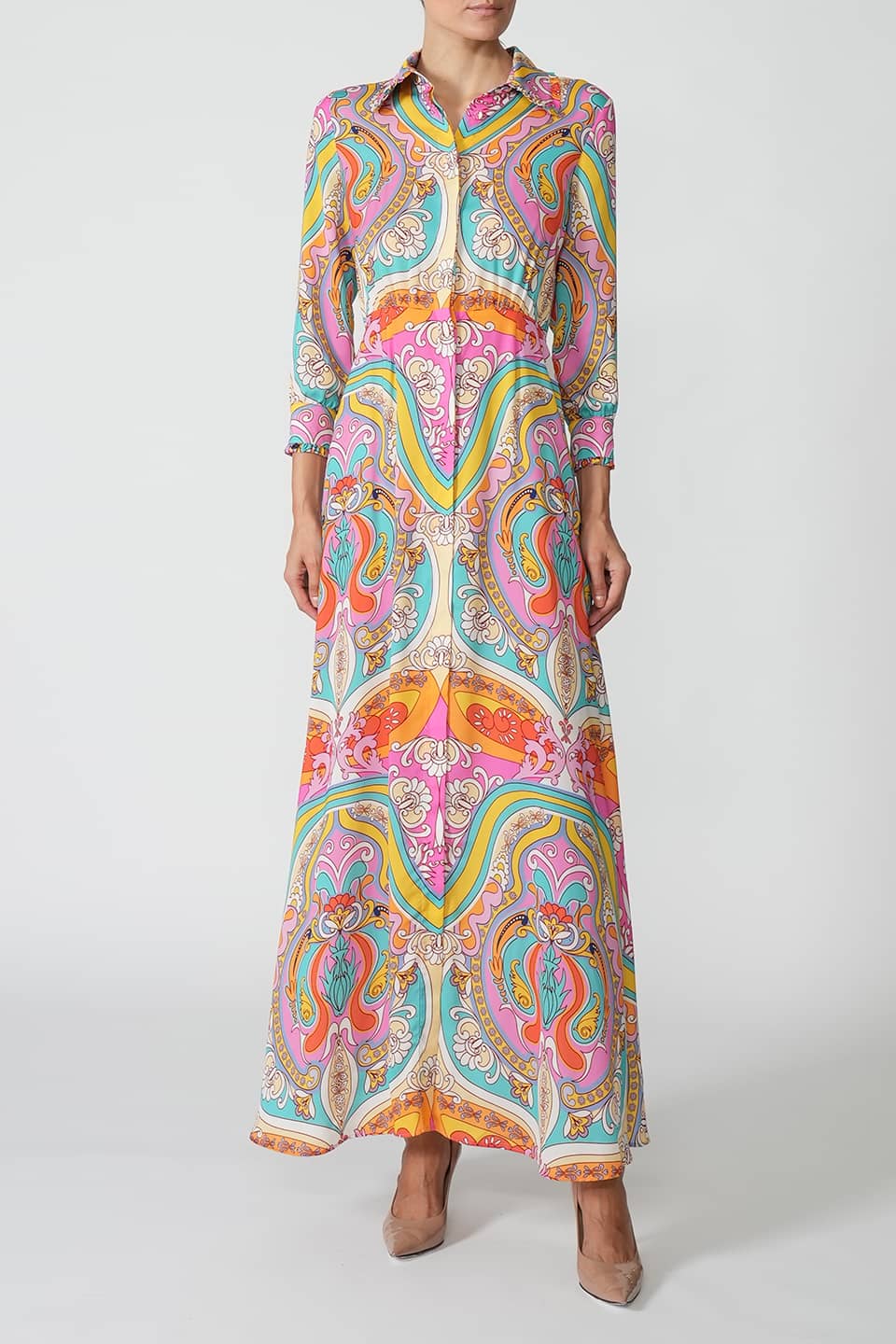 Borgo de nor jacqueline dress main. Product gallery 1