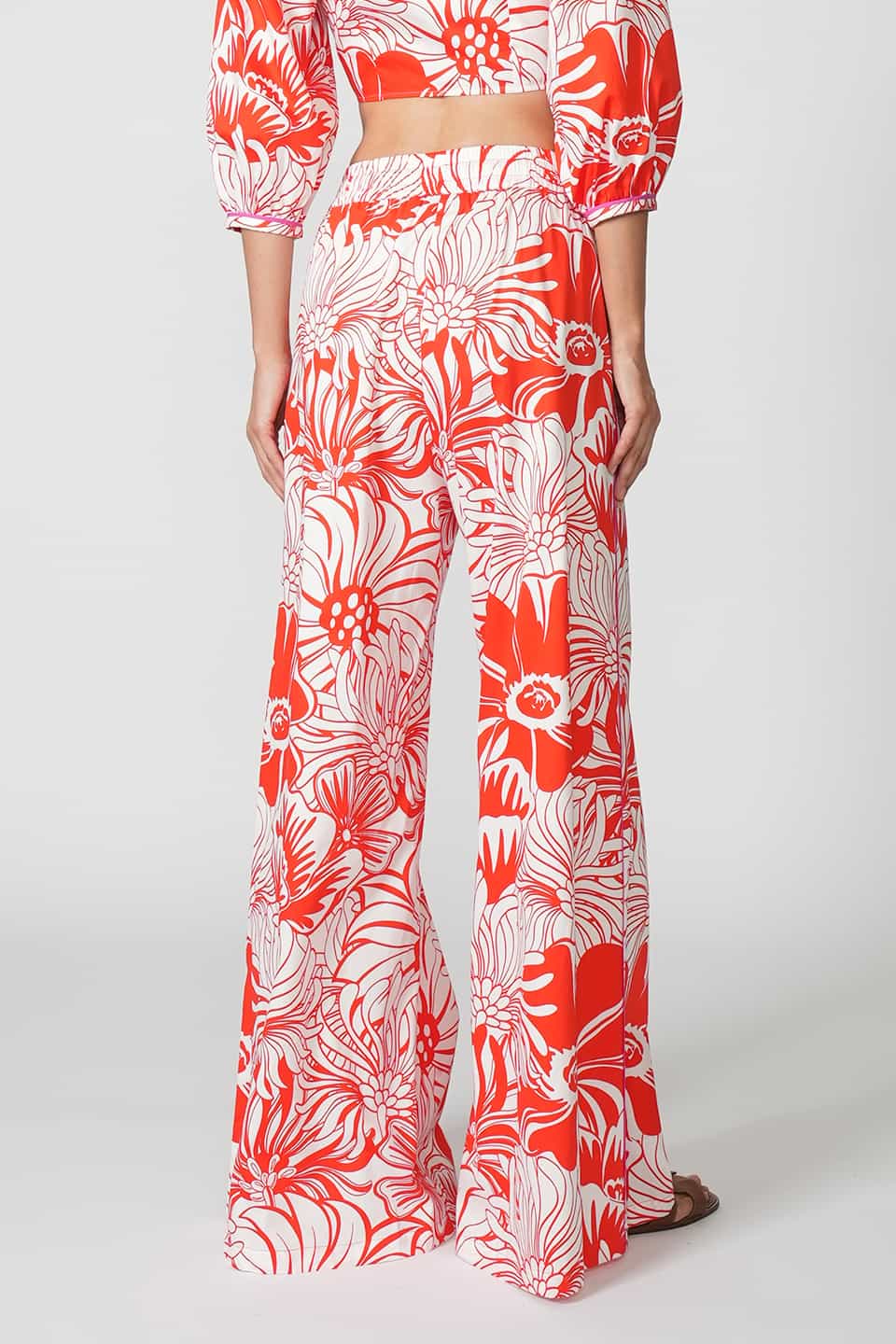 Designer Red Women pants, shop online with free delivery in UAE. Product gallery 4