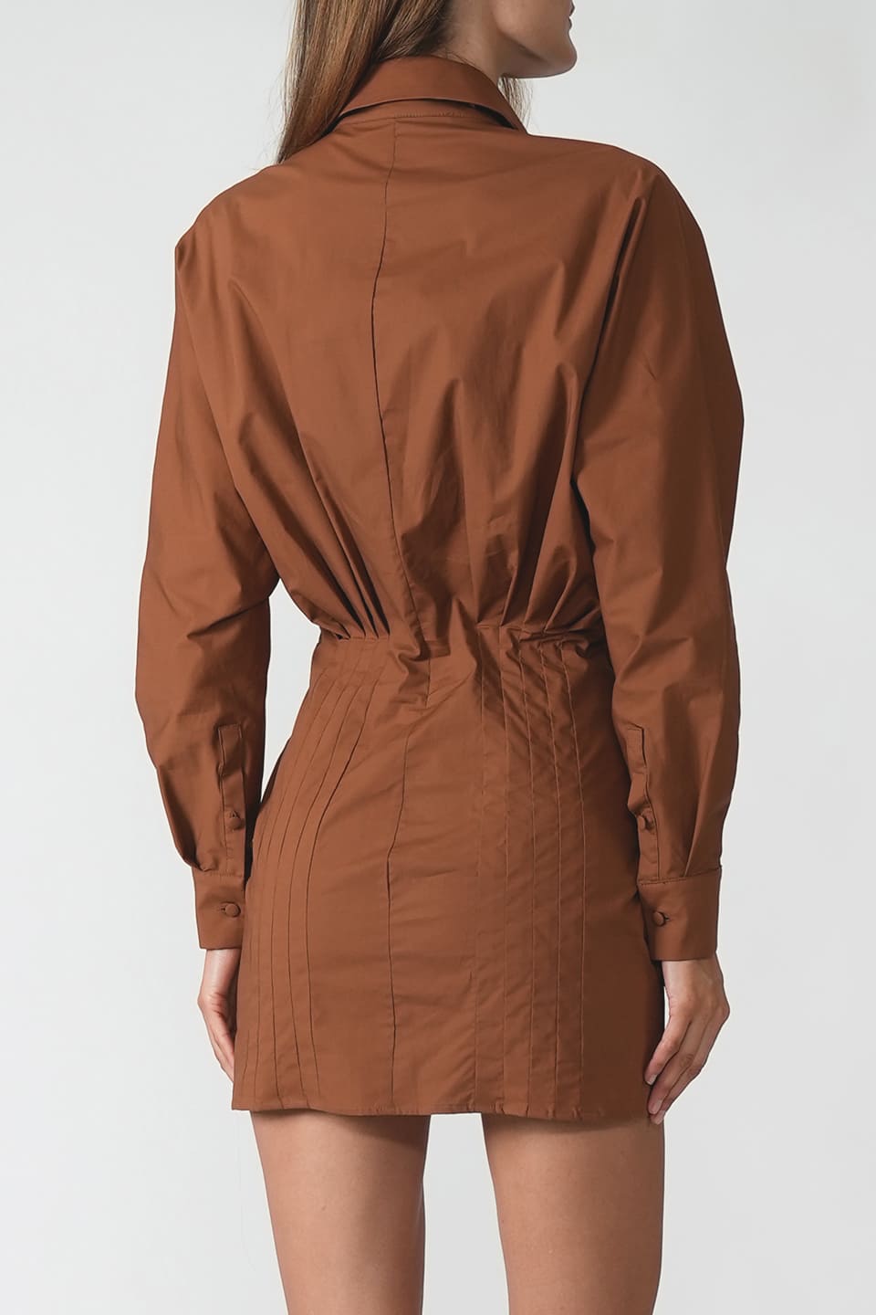 Designer Chocolate Mini dresses, shop online with free delivery in UAE. Product gallery 5