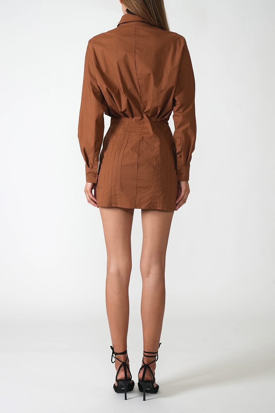 Designer Chocolate Mini dresses, shop online with free delivery in UAE. Product gallery 4