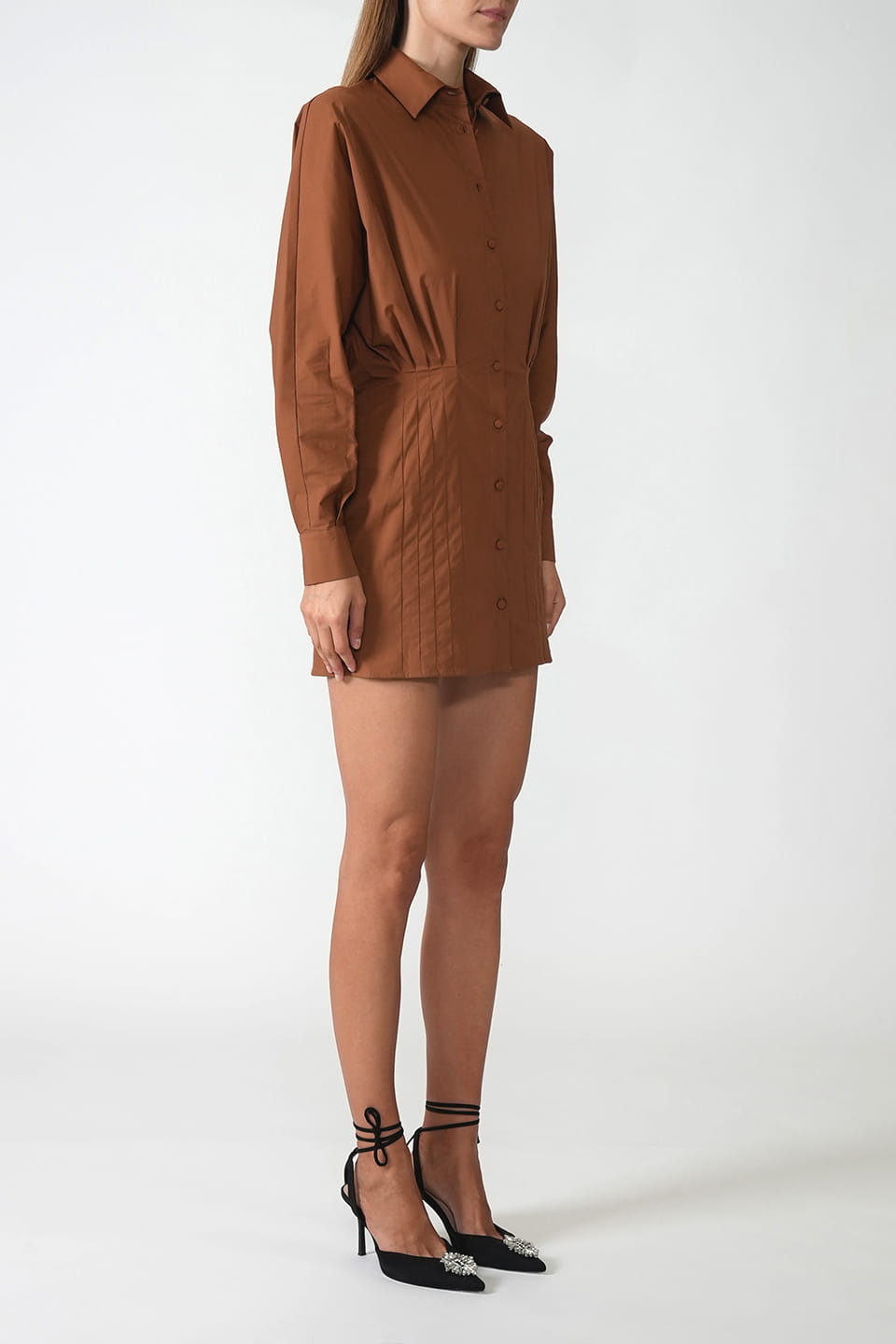 Designer Chocolate Mini dresses, shop online with free delivery in Dubai. Product gallery 3