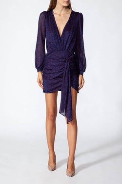 Kukhareva London | Silvia Dress Deep Purple