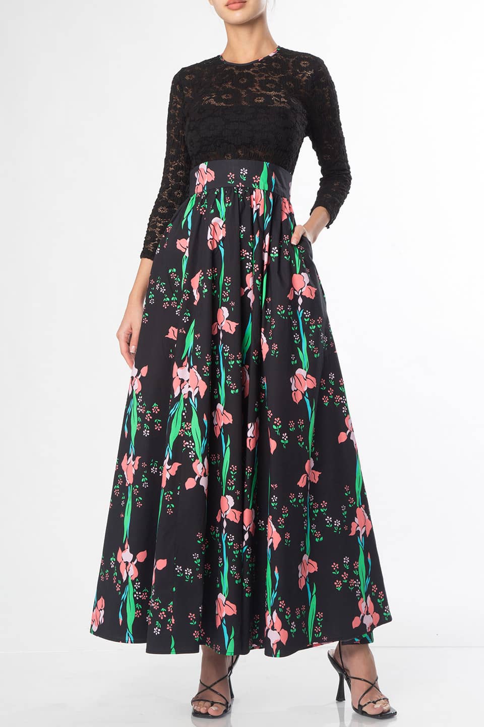 Designer Black Maxi dresses, shop online with free delivery in Dubai. Product gallery 3
