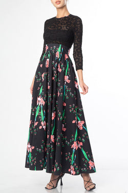 Manoush | Iris Long Dress Black