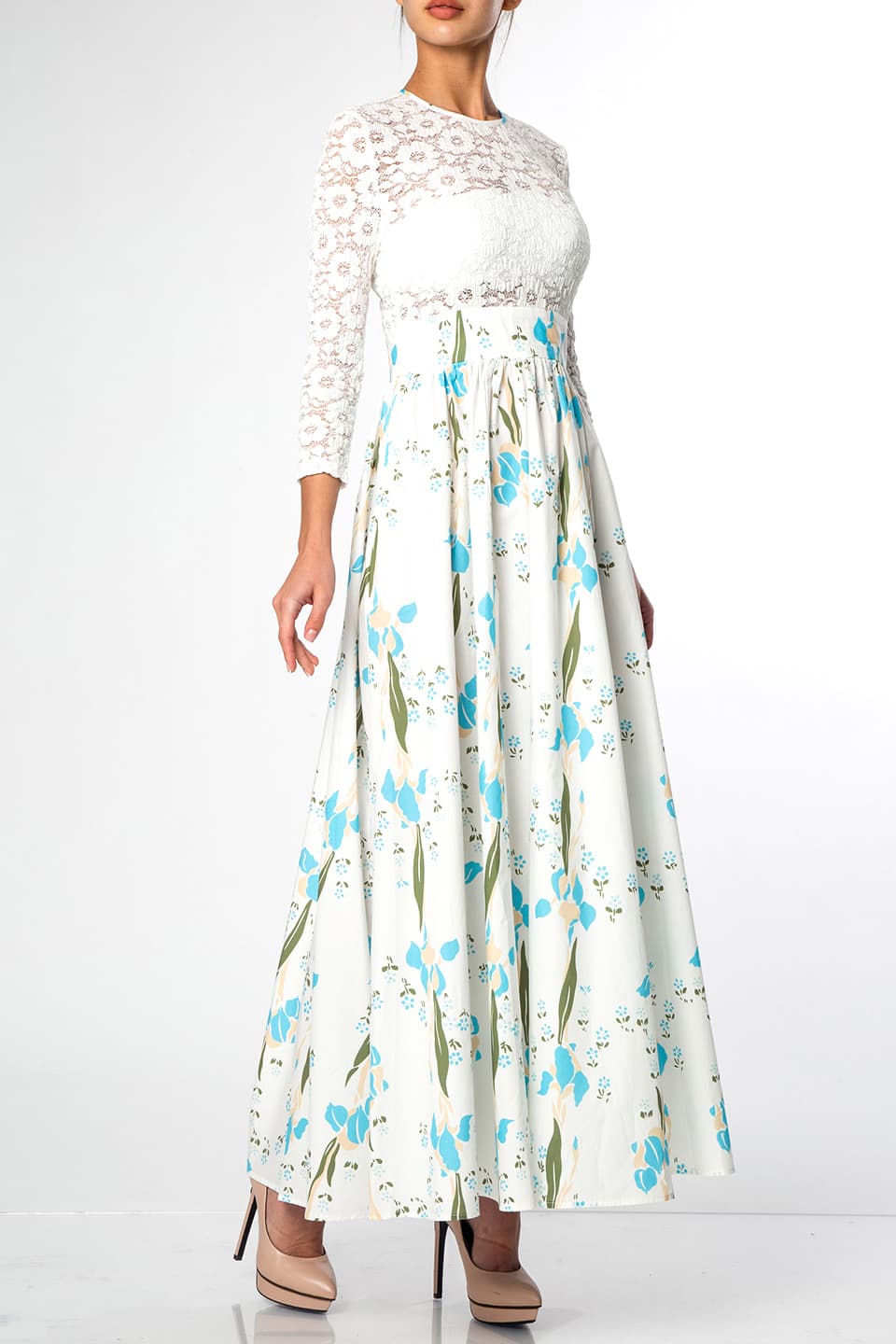 Designer White Maxi dresses, shop online with free delivery in UAE. Product gallery 4