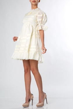 Manoush | Religieuse Babydoll Dress Chantilly, alternative view