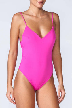 MC2 Saint Barth | Candice Swimsuit Fuchsia, alternative view
