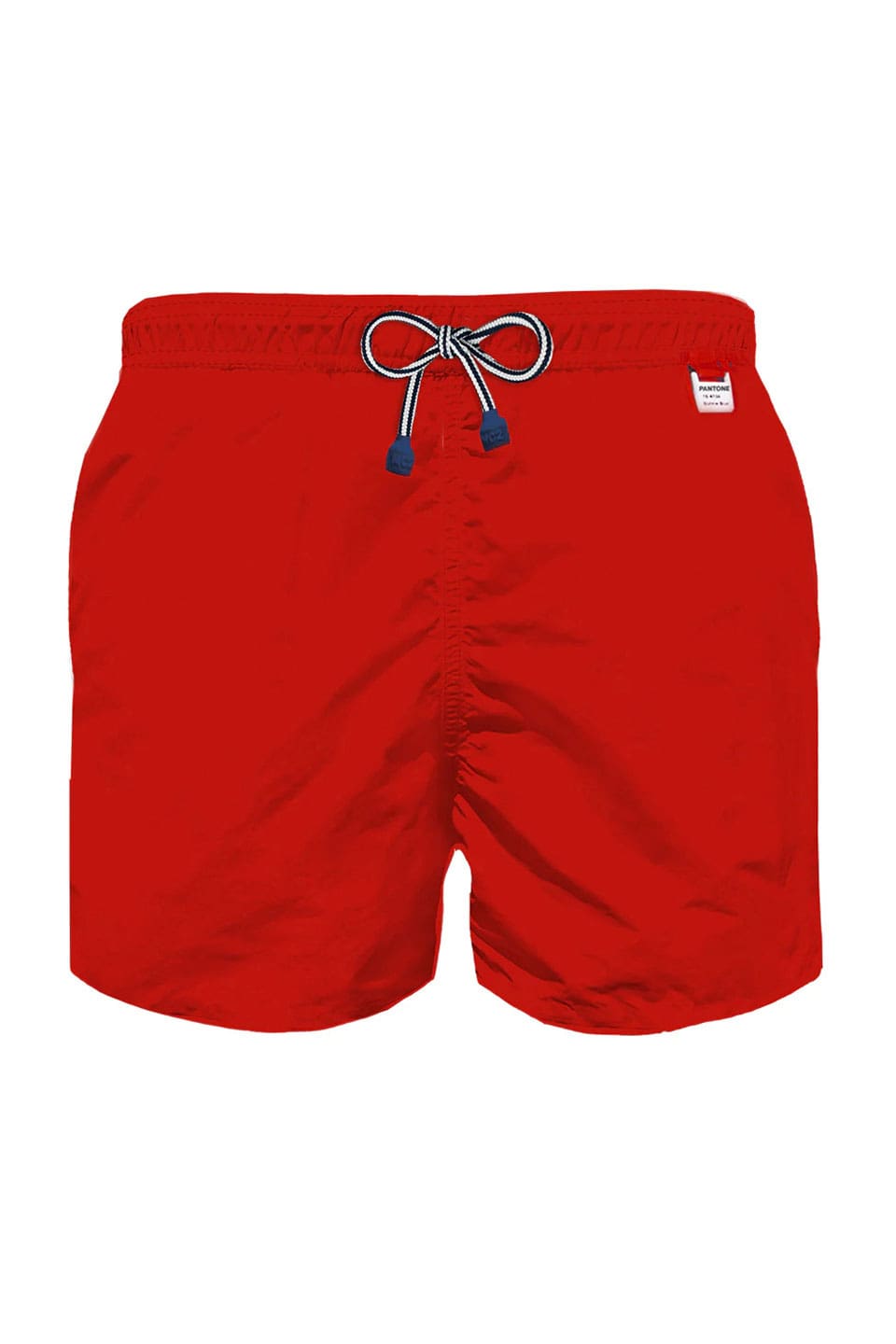 MC saint barth light fabric man red swim shorts front