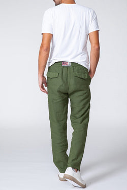 MC2 Saint Barth | Calais Men Trousers Military, alternative view