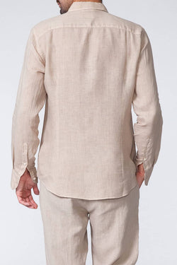 MC2 Saint Barth | Pamplona Men Shirt Beige, alternative view
