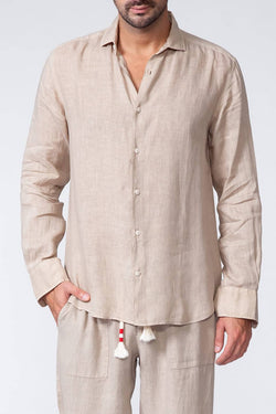 MC2 Saint Barth | Pamplona Men Shirt Beige