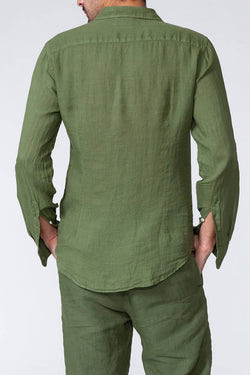 MC2 Saint Barth | Pamplona Men Shirt Military, alternative view